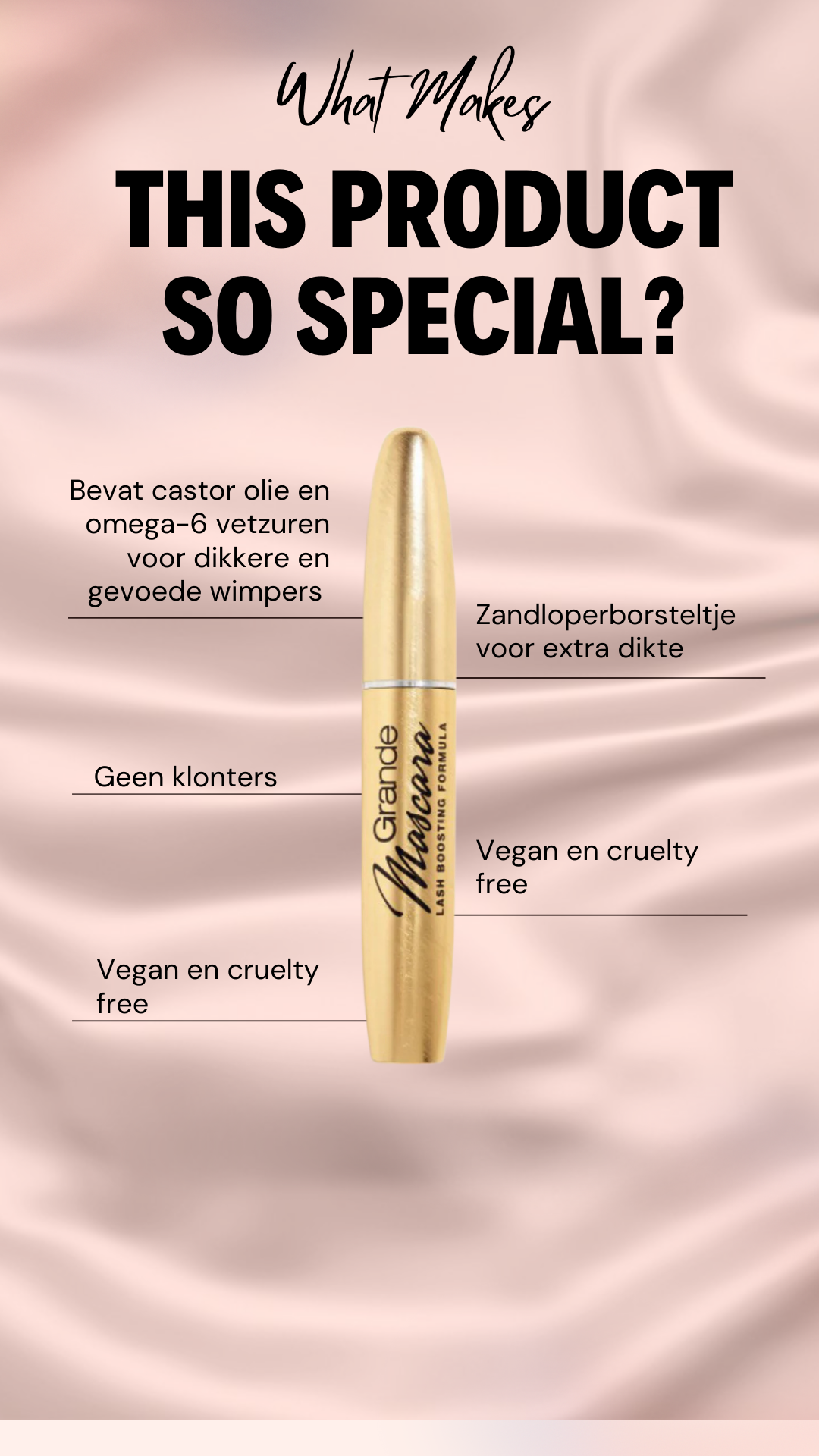 Grande peptide mascara