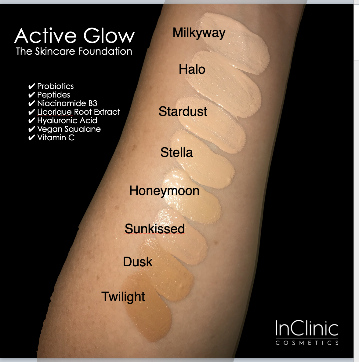 Active glow foundation STARDUST